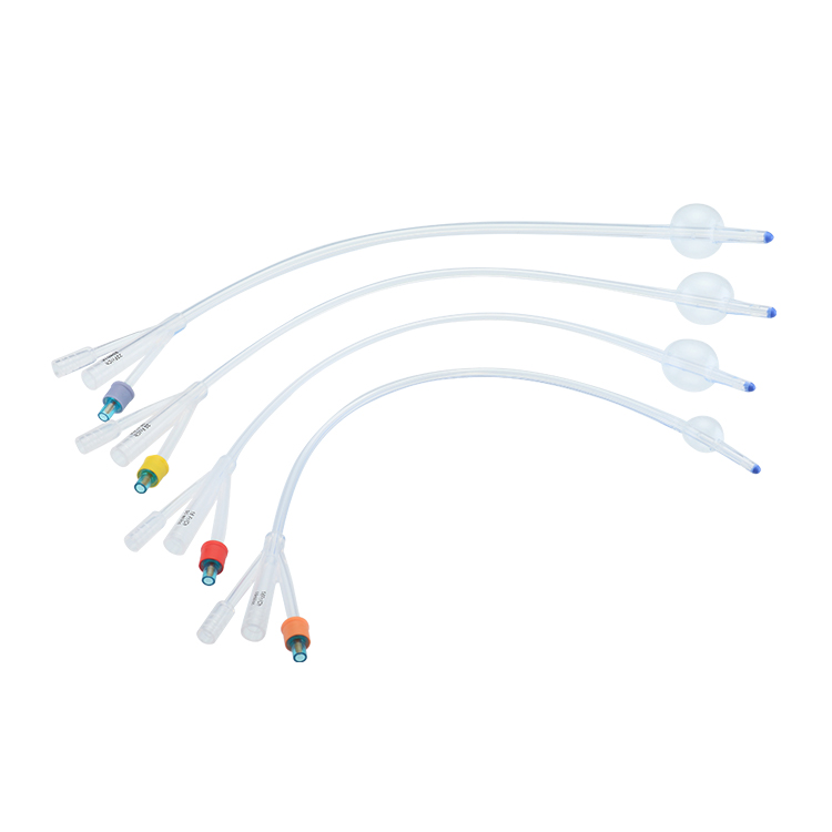 3-Way All Silicone Foley Catheter
