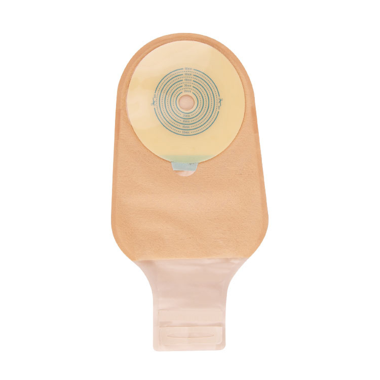 One-Piece Drainable Pouch With Velcro Closure