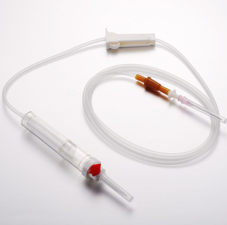 Disposable Blood Transfusion set with Regulator